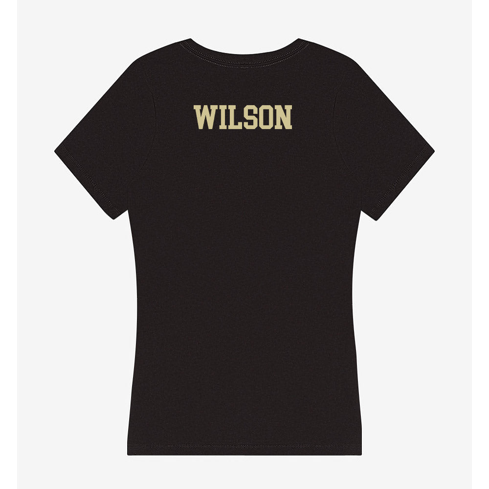 USF - NCAA Women's Track & Field : Jada Wilson - Women's V-Neck T-Shirt-1