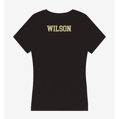 USF - NCAA Women's Track & Field : Jada Wilson - Women's V-Neck T-Shirt-1