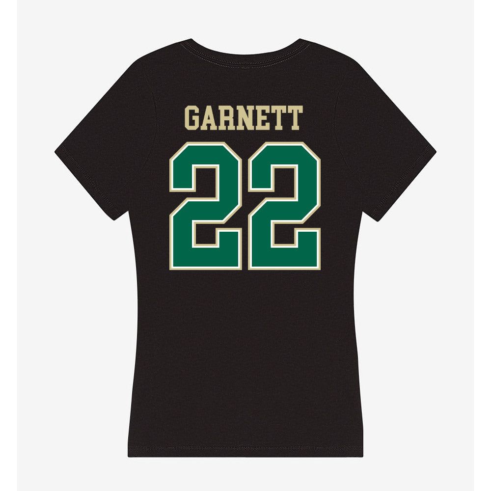 USF - NCAA Football : Chase Garnett - Women's V-Neck T-Shirt-1