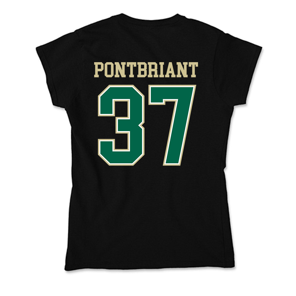 USF - NCAA Baseball : Dominic Pontbriant - Soft Style Women’s T-Shirt-1