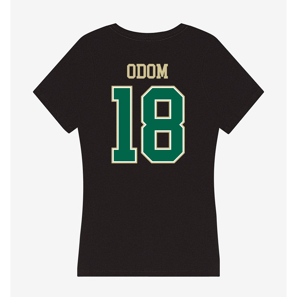 USF - NCAA Football : Kenneth Odom - Women's V-Neck T-Shirt-1