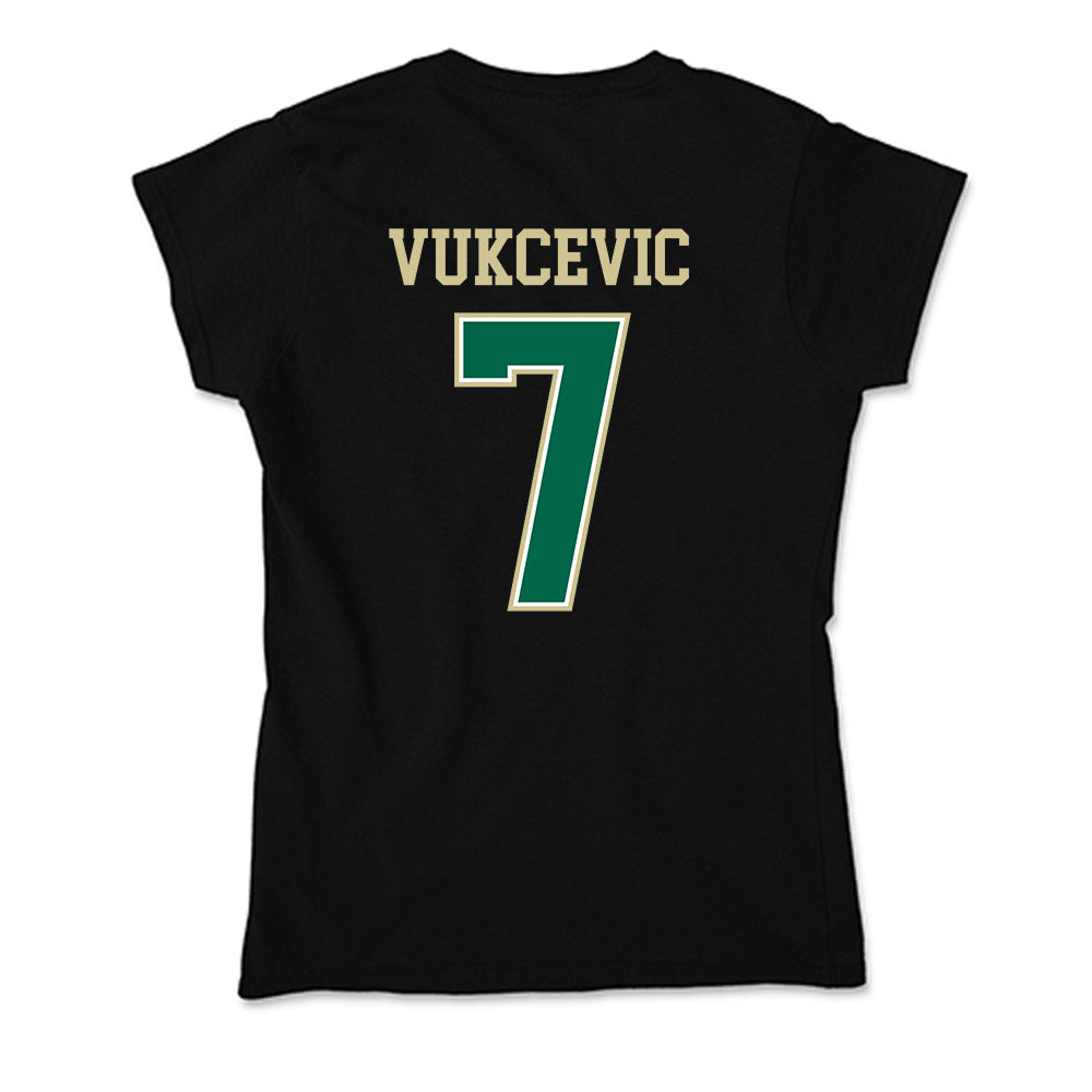 USF - NCAA Women's Basketball : Lanaa Vukcevic - Soft Style Women’s T-Shirt-1
