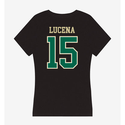 USF - NCAA Beach Volleyball : Raissa Lucena - Women's V-Neck T-Shirt-1