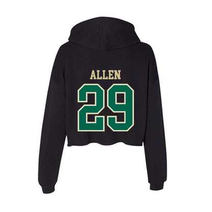 USF - NCAA Baseball : Will Allen - Women's Crop Fleece Hoodie-1