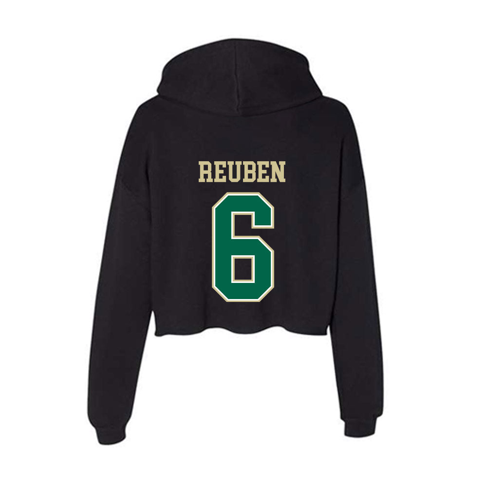 USF - NCAA Football : Mudia Reuben - Women's Crop Fleece Hoodie-1