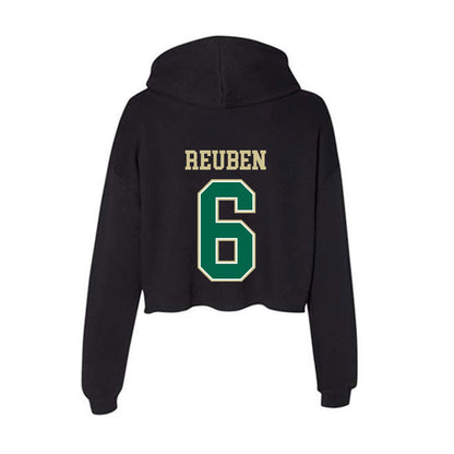 USF - NCAA Football : Mudia Reuben - Women's Crop Fleece Hoodie-1
