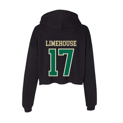 USF - NCAA Football : Masiyah Limehouse - Women's Crop Fleece Hoodie-1