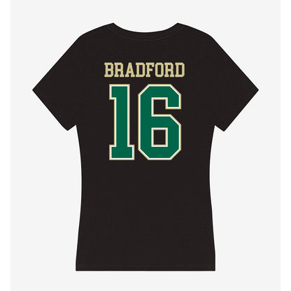 USF - NCAA Football : Jayden Bradford - Women's V-Neck T-Shirt-1