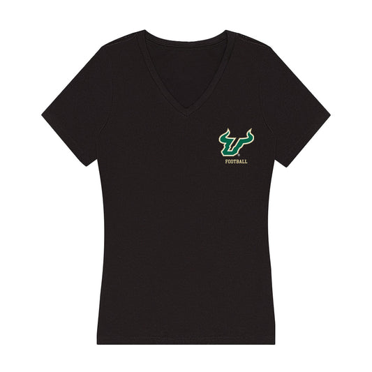 USF - NCAA Football : Levi Smiley - Women's V-Neck T-Shirt-0