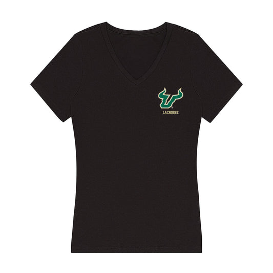 USF - NCAA Women's Lacrosse : Hayden Miller - Women's V-Neck T-Shirt-0