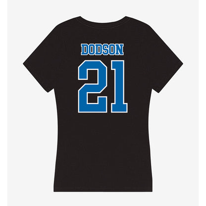 MTSU - NCAA Women's Soccer : Taylor Dodson - Women's V-Neck T-Shirt-1