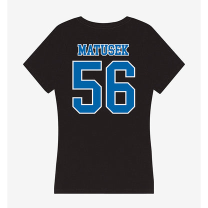 MTSU - NCAA Football : Ean Matusek - Women's V-Neck T-Shirt-1