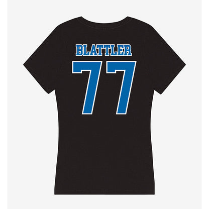 MTSU - NCAA Football : Diego Blattler - Women's V-Neck T-Shirt-1