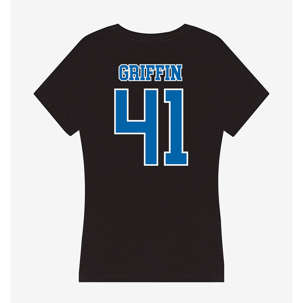 MTSU - NCAA Football : Trashun Griffin - Women's V-Neck T-Shirt-1