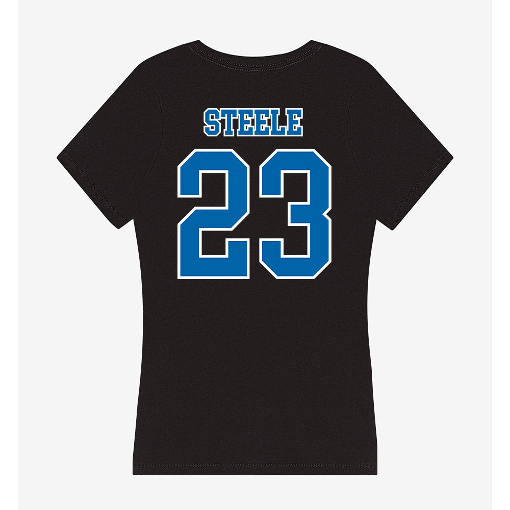 MTSU - NCAA Football : Malachi Steele - Women's V-Neck T-Shirt-1