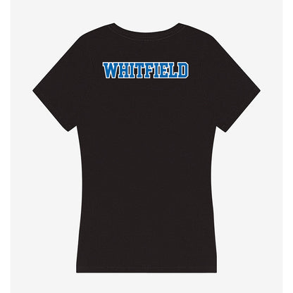 MTSU - NCAA Women's Basketball : Xaionna Whitfield - Women's V-Neck T-Shirt-1