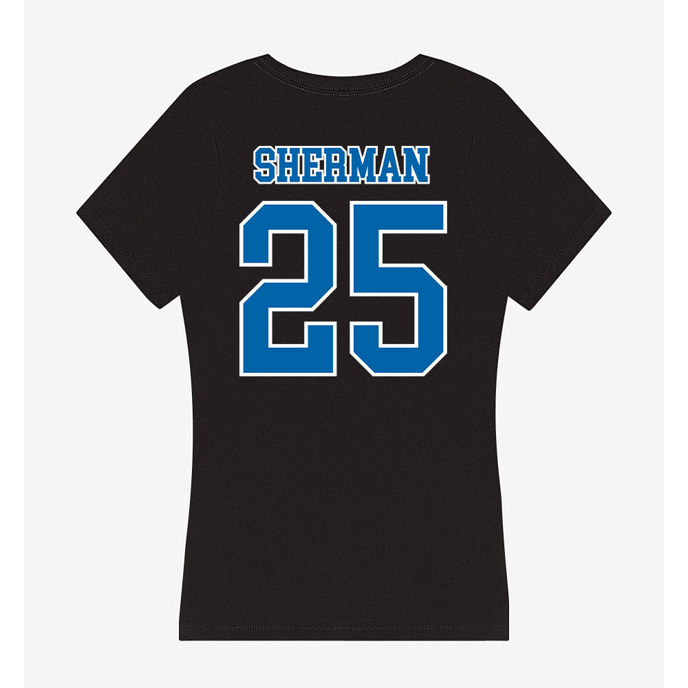 MTSU - NCAA Football : Ethan Sherman - Women's V-Neck T-Shirt-1