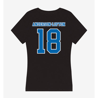 MTSU - NCAA Football : Stanley Anderson-Lofton - Women's V-Neck T-Shirt-1