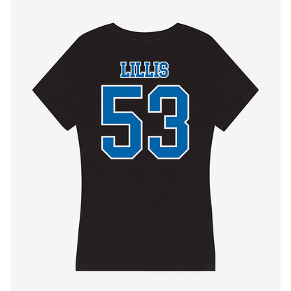 MTSU - NCAA Football : Braxton Lillis - Women's V-Neck T-Shirt-1