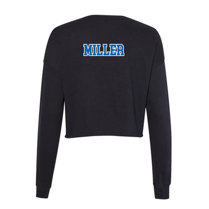 MTSU - NCAA Women's Track & Field : Ella Miller - Women's Cropped Crew Fleece-1