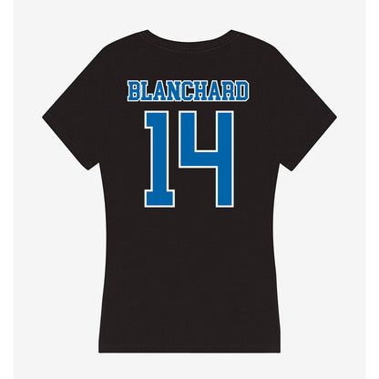 MTSU - NCAA Women's Basketball : Aaliyah Blanchard - Women's V-Neck T-Shirt-1