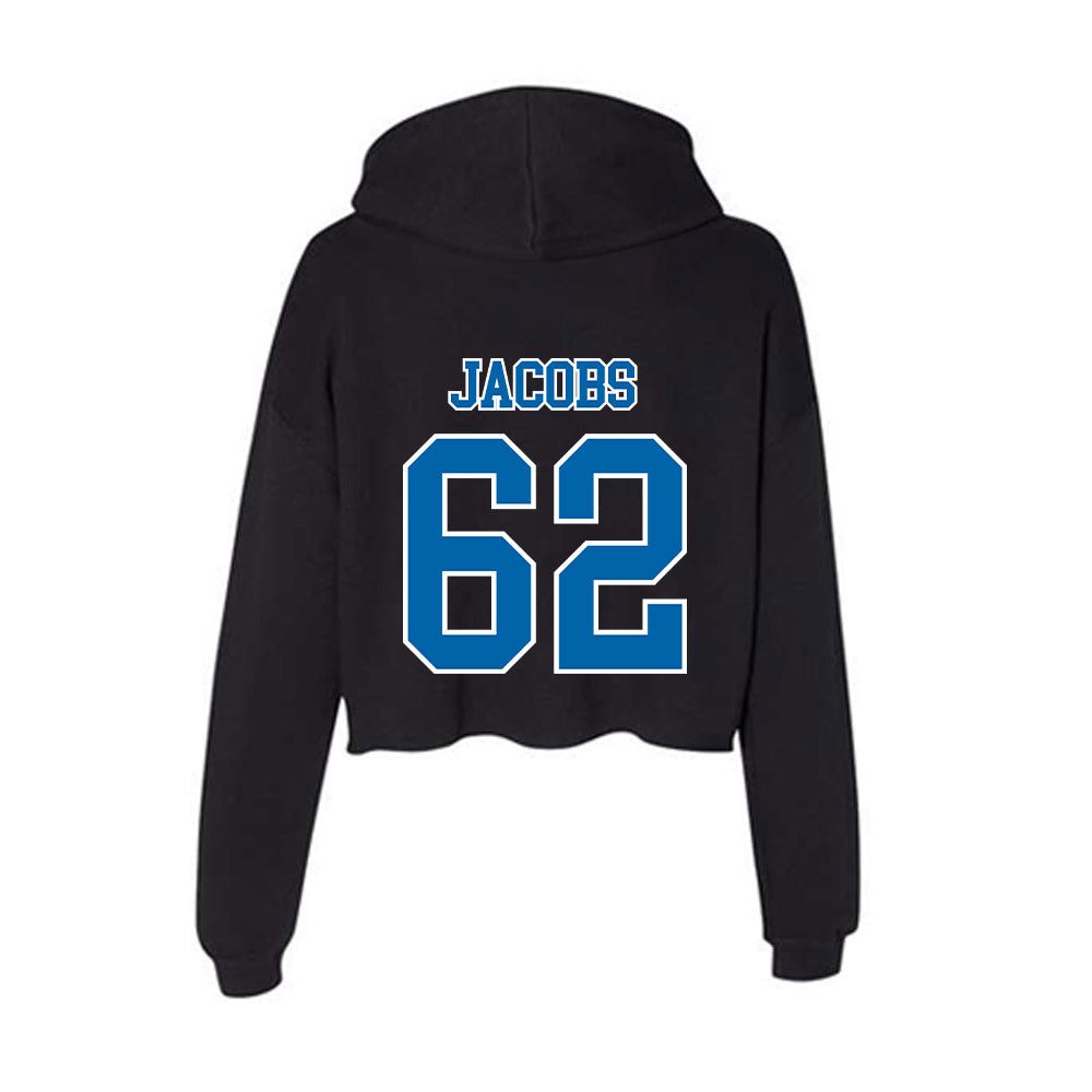 MTSU - NCAA Football : Tim Jacobs - Women's Crop Fleece Hoodie-1