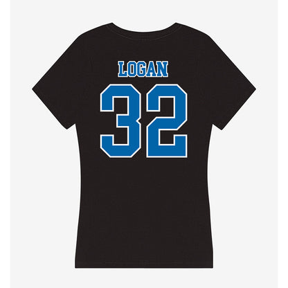MTSU - NCAA Football : Ashton Logan - Women's V-Neck T-Shirt-1
