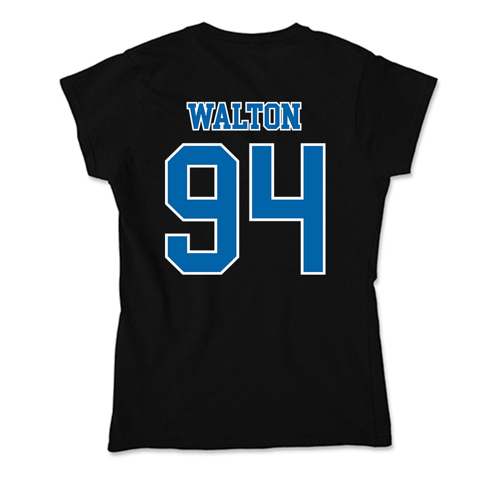 MTSU - NCAA Football : Jack Walton - Soft Style Women’s T-Shirt-1