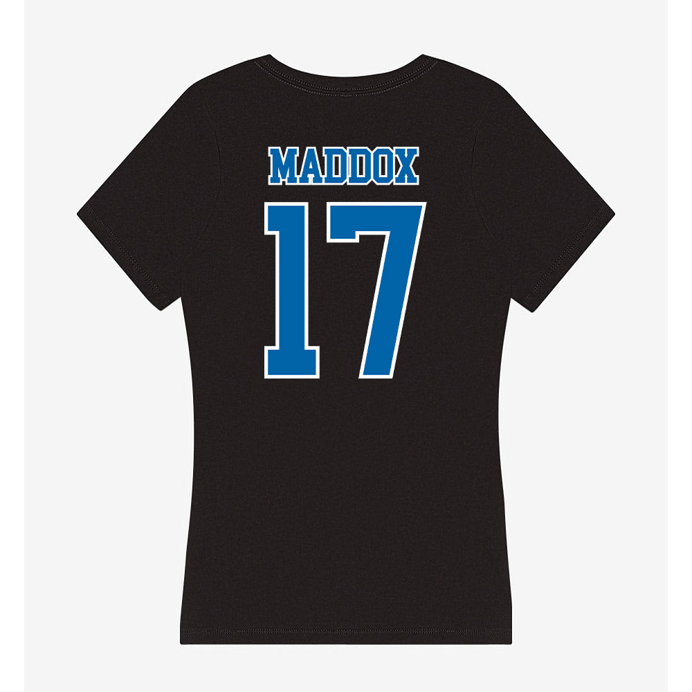 MTSU - NCAA Football : Bryson Maddox - Women's V-Neck T-Shirt-1