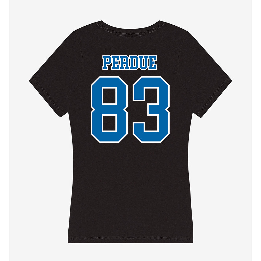 MTSU - NCAA Football : Koraun Perdue - Women's V-Neck T-Shirt-1
