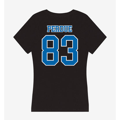 MTSU - NCAA Football : Koraun Perdue - Women's V-Neck T-Shirt-1