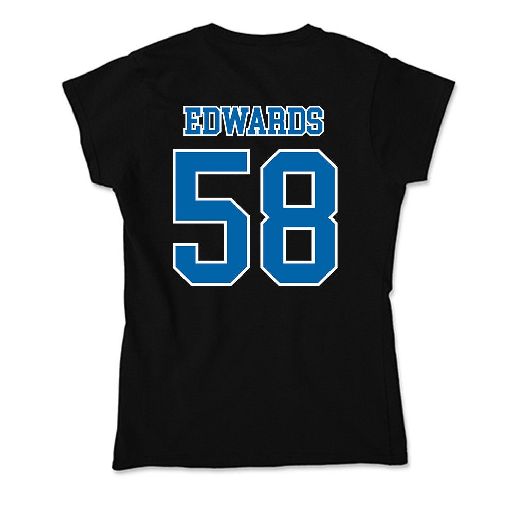MTSU - NCAA Football : Trevaris Edwards - Soft Style Women’s T-Shirt-1