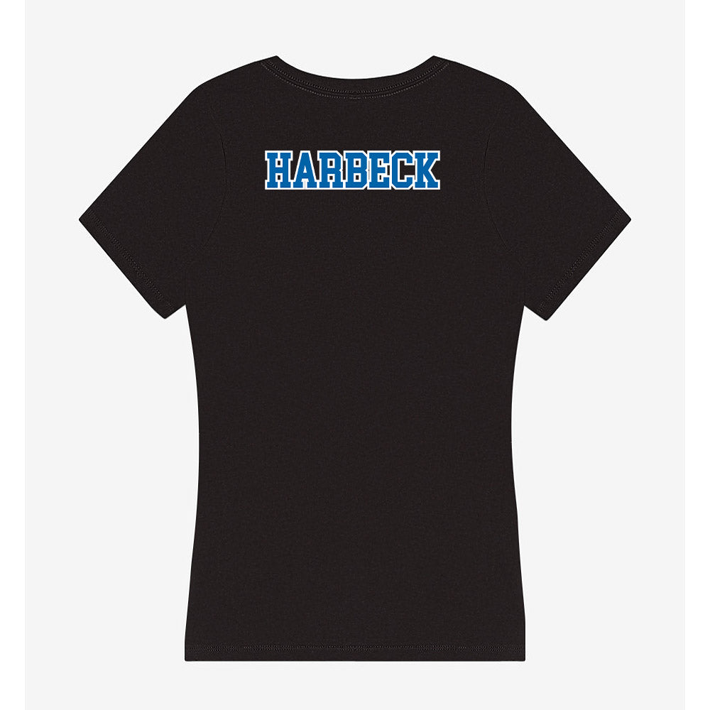 MTSU - NCAA Women's Soccer : Taylee Harbeck - Women's V-Neck T-Shirt-1