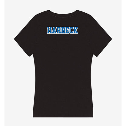 MTSU - NCAA Women's Soccer : Taylee Harbeck - Women's V-Neck T-Shirt-1