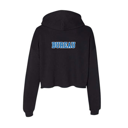 MTSU - NCAA Women's Soccer : Saachi Bureau - Women's Crop Fleece Hooded Sweatshirt-1