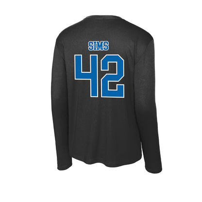MTSU - NCAA Football : Lagarrius Sims - Activewear Long Sleeve T-Shirt-1