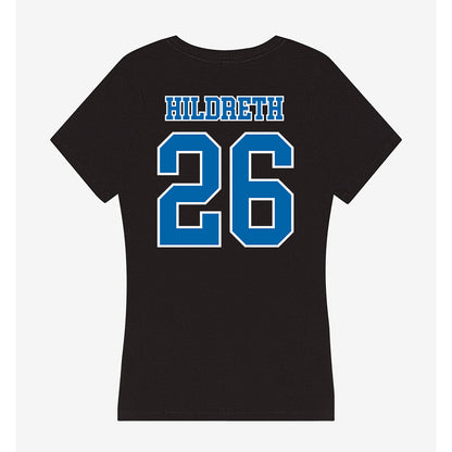 MTSU - NCAA Softball : Elle Hildreth - Women's V-Neck T-Shirt-1
