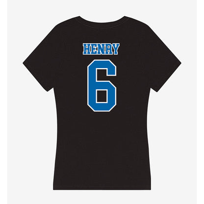 MTSU - NCAA Women's Volleyball : Sophia Henry - Women's V-Neck T-Shirt-1
