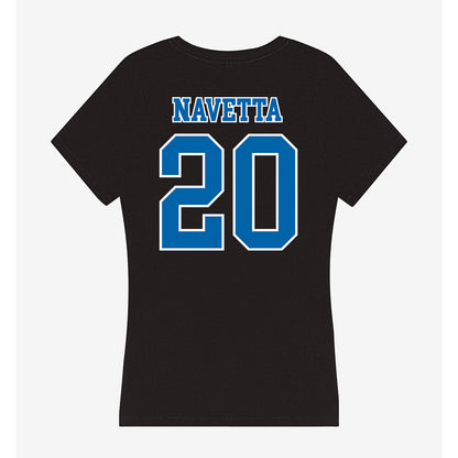 MTSU - NCAA Women's Soccer : Valentina Navetta - Women's V-Neck T-Shirt-1