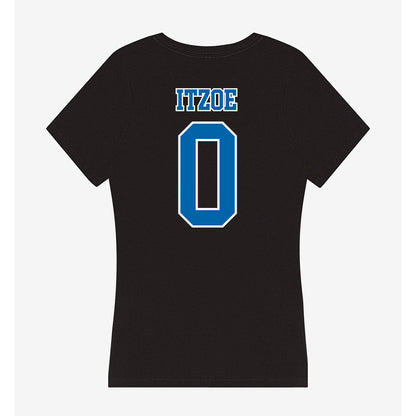 MTSU - NCAA Women's Soccer : Lydia Itzoe - Women's V-Neck T-Shirt-1