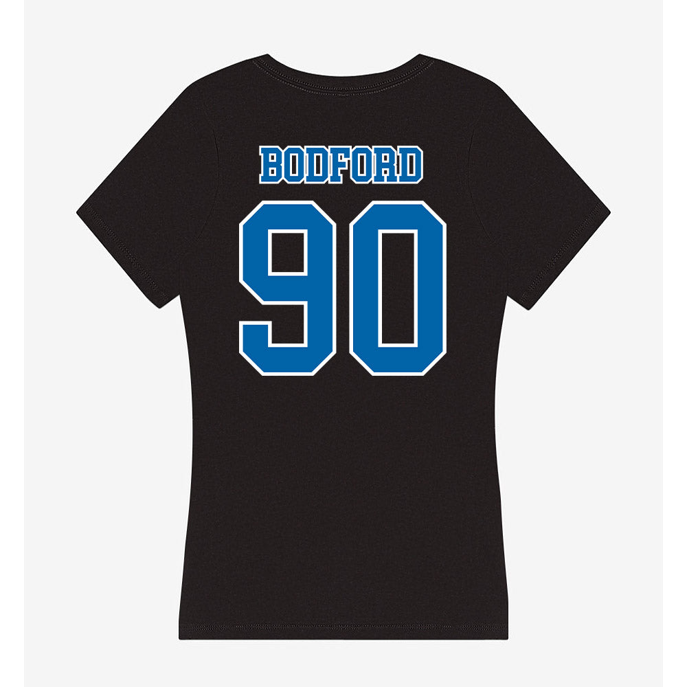 MTSU - NCAA Football : Justin Bodford - Women's V-Neck T-Shirt-1