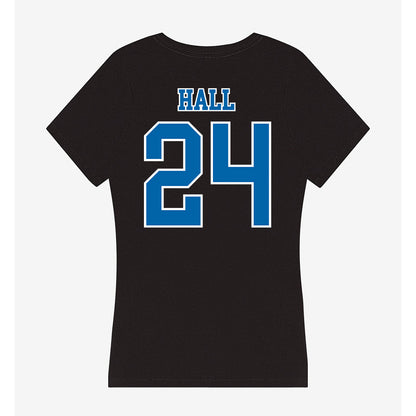 MTSU - NCAA Football : Camari Hall - Women's V-Neck T-Shirt-1