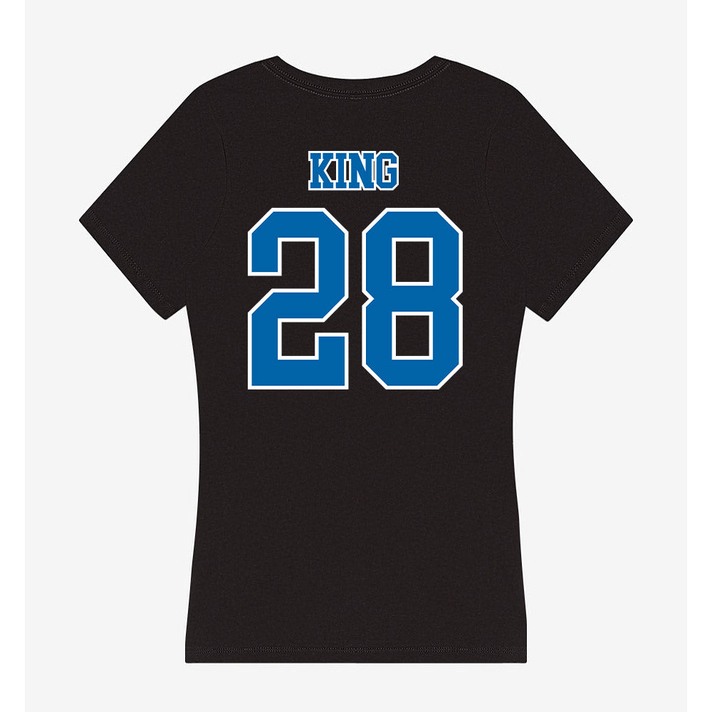 MTSU - NCAA Baseball : Gavin King - Women's V-Neck T-Shirt-1