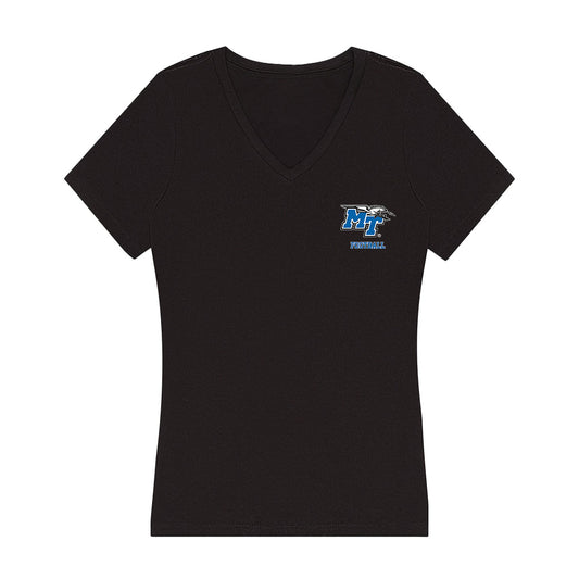 MTSU - NCAA Football : Santana Fleming - Women's V-Neck T-Shirt-0