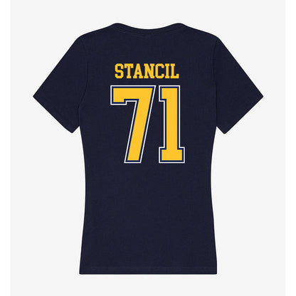 Murray State - NCAA Football : Cameron Stancil - Women's V-Neck T-Shirt-1