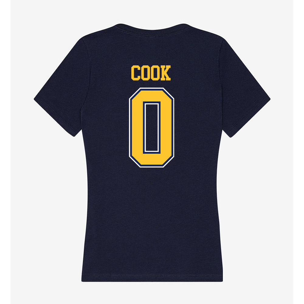 Murray State - NCAA Women's Basketball : Jada Cook - Women's V-Neck T-Shirt-1