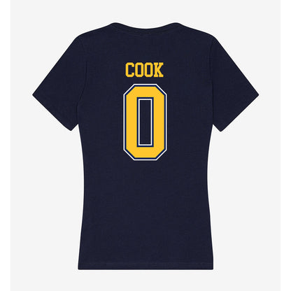 Murray State - NCAA Women's Basketball : Jada Cook - Women's V-Neck T-Shirt-1