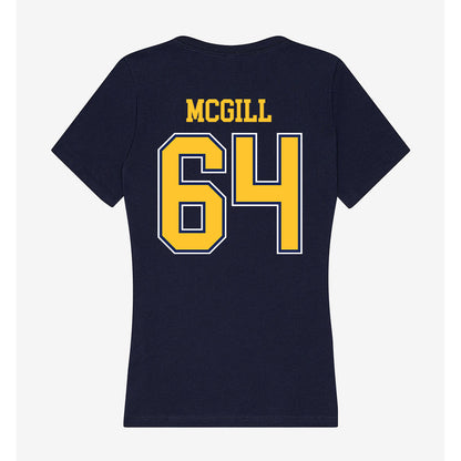 Murray State - NCAA Football : Kenneth McGill - Women's V-Neck T-Shirt-1