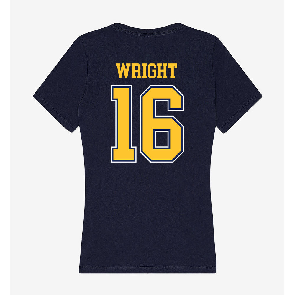 Murray State - NCAA Football : baxter wright - Women's V-Neck T-Shirt-1