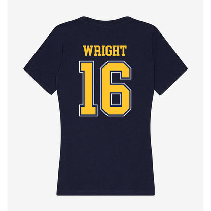 Murray State - NCAA Football : baxter wright - Women's V-Neck T-Shirt-1